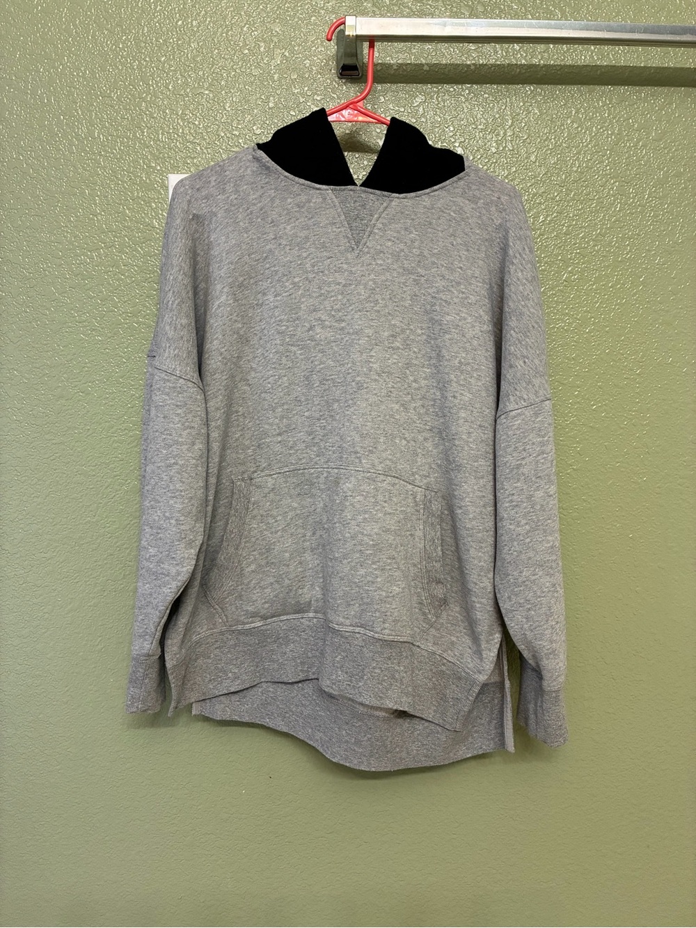 Calvin Klein women Grey Pullover Hoodie Sweatshirt